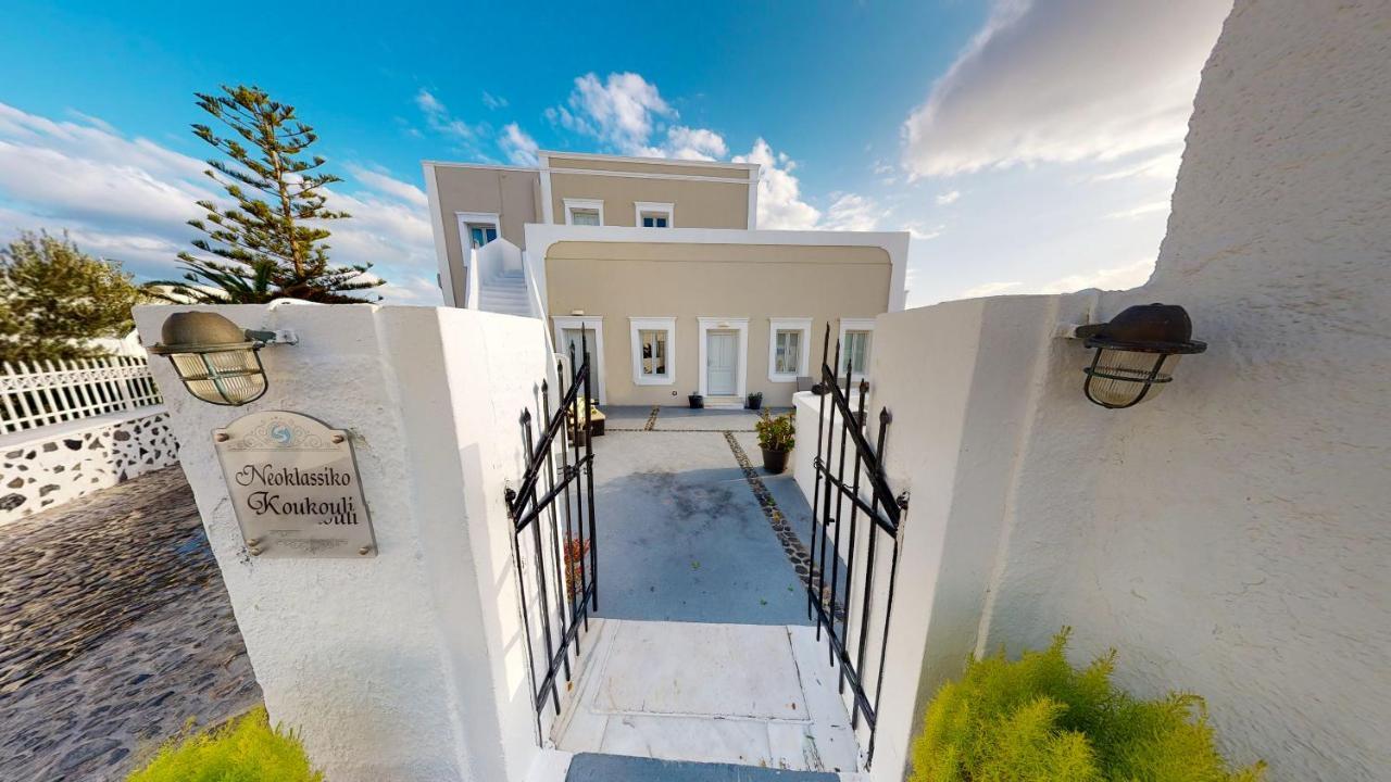 Neoklassiko Koukouli Fira  Extérieur photo